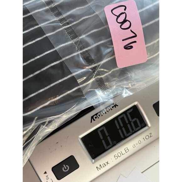 Altar’d State Black And White Striped Button Back Short Sleeve‎ Dress S Pockets - Picture 10 of 10